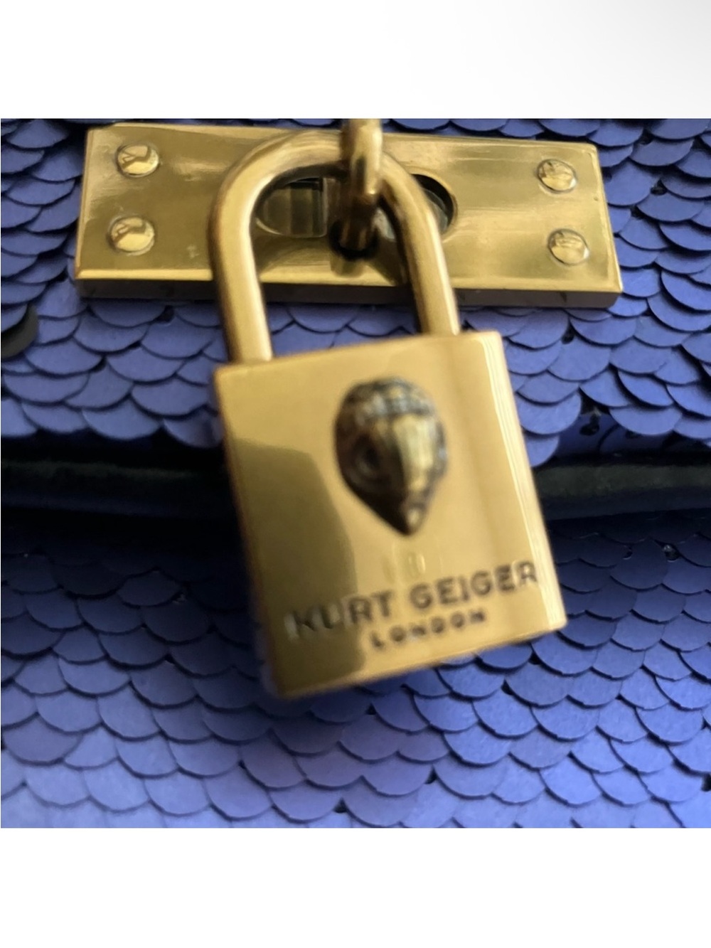 Kurt Geiger Sequin Mini Brixton Crossbody Bag NWT - Picture 8 of 12